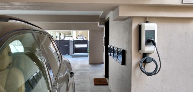 KEBA charging station installed