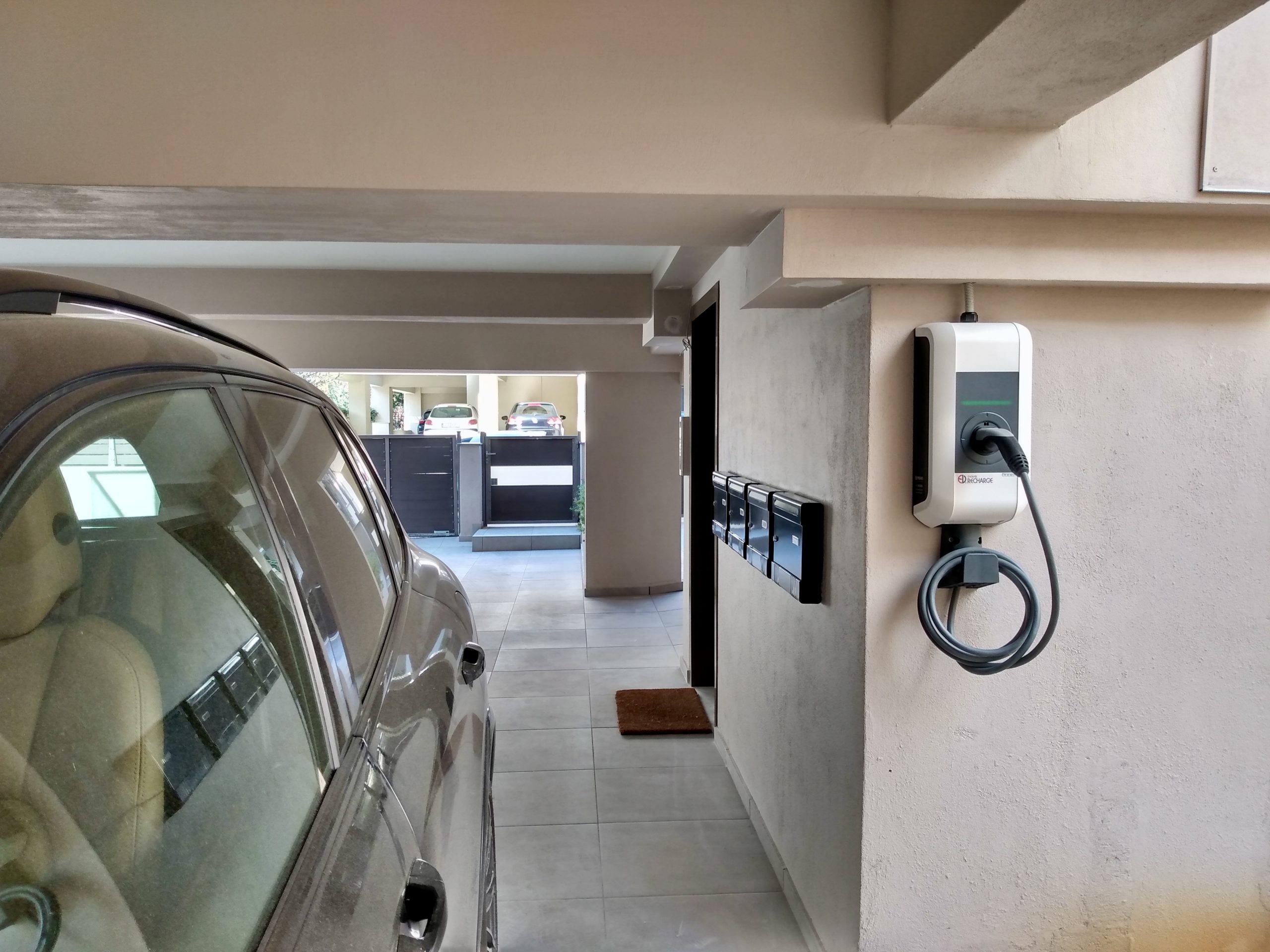 KEBA charging station installed