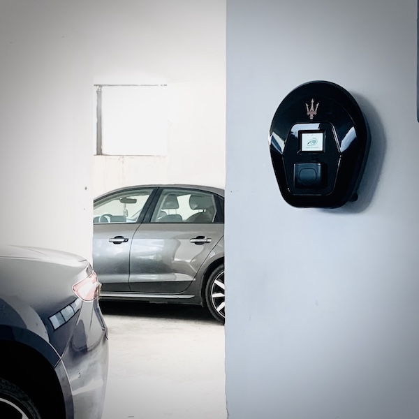 Maserati charging station